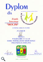 VII Wojewódzki Festiwal Współczesnych Form Tanecznych w Zamościu