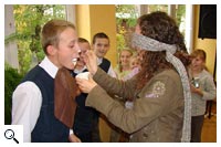 Ślubowanie uczniów klas pierwszych gimnazjum