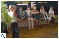 Zabawa Andrzejkowa w Szkole Podstawowej