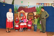 Grupa teatralna z Krakowa Czerwony Kapturek - przedszkole