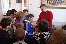 Uczniowie klas I Gm odwiedzili miejsca związane z Patronem Szkoły – 7 Pułkiem Ułanów Lubelskich