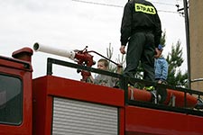 3-4 latki z wizytą w Ochotniczej Straży Pożarnej w Cycowie