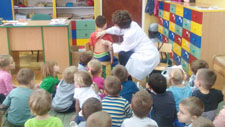 Wizyta lekarza w przedszkolu