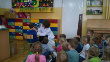 Wizyta lekarza w przedszkolu