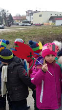 Przedszkolaki żegnają zimę