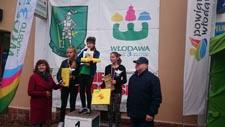 Trzy drugie i jedno trzecie miejsce  lekkoatletów Zespołu Szkół w Cycowie w XVII Biegu Sobiborskim