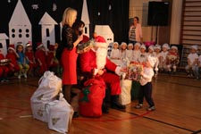 Wizyta Św. Mikołaja w odddziałach przedszkolnych