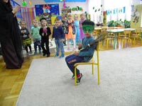 Zabawa andrzejkowa w przedszkolu