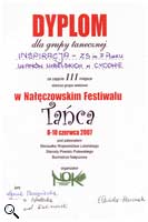 Nałęczowski Festiwal Tańca 2007
