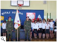 Rozpoczęcie roku szkolnego 2008/2009 w Zespole Szkół w Cycowie