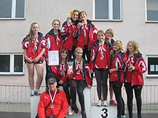 Gimnazjalistki z Cycowa na medal