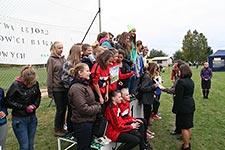 Cztery drużyny Zespołu Szkół w Cycowie w Finale Wojewódzkim Sztafetowych Biegów Przełajowych