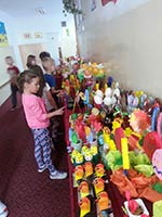Kiermasz Wielkanocny w przedszkolu