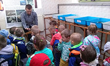 Przedszkolaki w Poleskim Parku Narodowym w Urszulinie