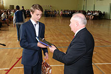 Zakończenie roku szkolnego w Gimnazjum Publicznym w Cycowie