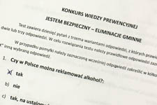 Konkurs Wiedzy Prewencyjnej 'Jestem Bezpieczny' - eliminacje gminne Cyców 2016
