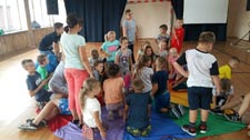 Półkolonie letnie w Zespole Szkół w Cycowie