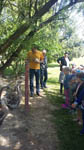 Przedszkolaki w Mini Zoo w Leonowie