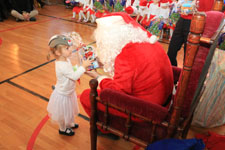 Św. Mikołaj w grupach 3-4 latków