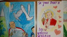 Wyniki szkolnych konkursów z okazji obchodów Roku Papieskiego