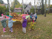 Święto darów jesieni w grupach 5-latków