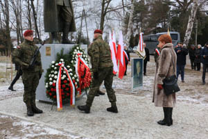Odsłonięcie pomnika Generała Kazimierza Sosnkowskiego w Sulejówku