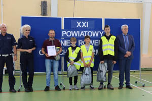 Sukces w XXI Międzyszkolnym Turnieju Rowerowym o Puchar Burmistrza dla uczniów szkół podstawowych