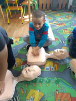 Zajęcia z pierwszej pomocy przedmedycznej w przedszkolu