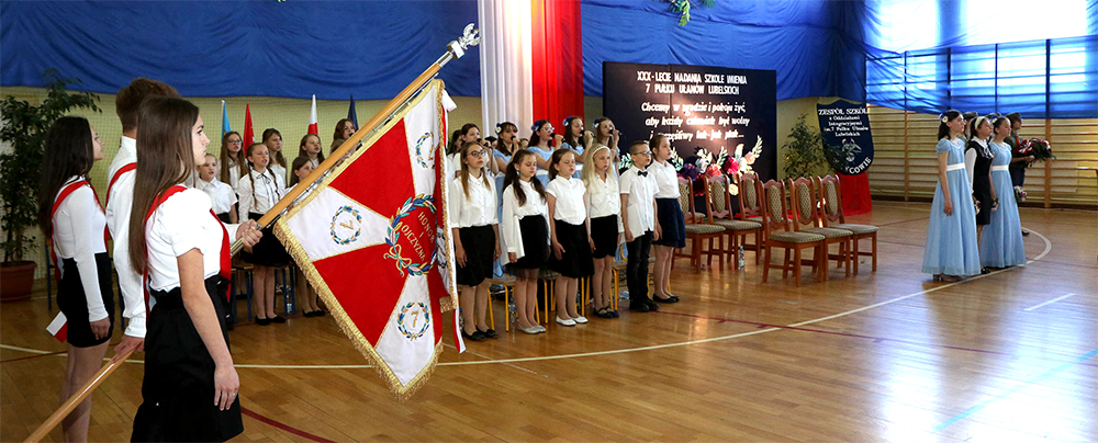 Uroczystości jubileuszowe 30-lecia nadania Szkole imienia 7 Pułku Ułanów Lubelskich