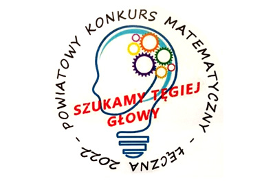 II miejsce Igora Staszczaka z klasy VB w Powiatowym Konkursie Matematycznym „Szukamy Tęgiej Głowy”