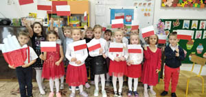 Święto Niepodległości w Przedszkolu