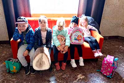 Wycieczka 3-4 latków do kina „Zorza” w Chełmie