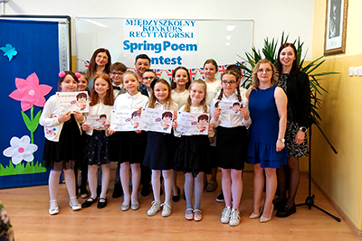 Międzyszkolny Konkurs Recytatorski „Spring Poem Contest”