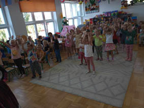 Teatr KRAK-ART w przedszkolu
