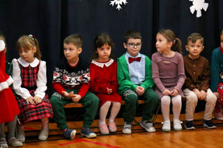 Mikołajki w przedszkolu w grupach 6-cio latków