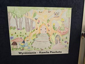 Osiągnięcie uczniów z Cycowa w powiatowym konkursie plastycznym „Moje marzenie!”