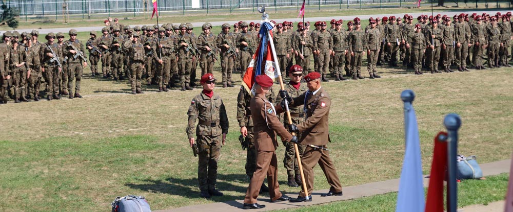 Przekazanie obowiązków Dowódcy 7 batalionu kawalerii powietrznej