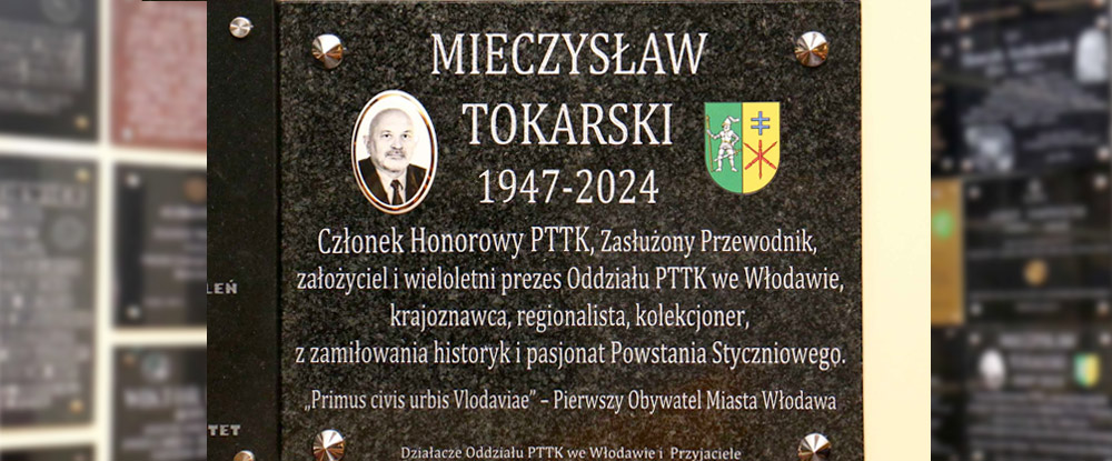 Upamiętnienie Prezesa PTTK – Mieczysława Tokarskiego