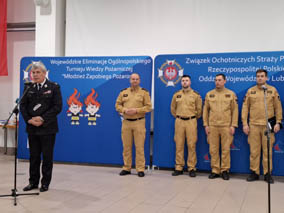 Wojewódzki finał 47. edycji Ogólnopolskiego Turnieju Wiedzy Pożarniczej ph.: „Młodzież Zapobiega Pożarom”