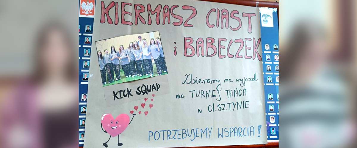 Kiermasz ciast i babeczek… wsparcie dla KICK SQUAD