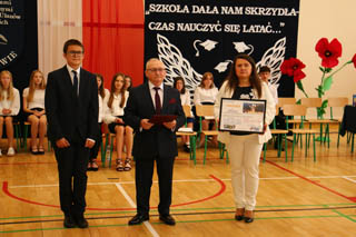 Zakończenie roku szkolnego 2024/2025 w oddziałach IV-VIII Szkoły Podstawowej