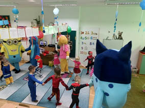 Dzień Postaci z Bajek w 3,4 latkach