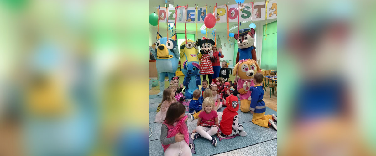 Dzień Postaci z Bajek w 3,4 latkach