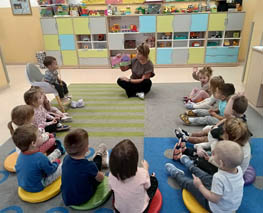 Projekt czytelniczy „Maluszek w Krainie Książek” w listopadzie