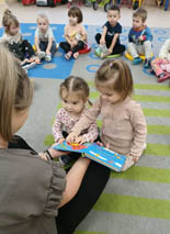 Projekt czytelniczy „Maluszek w Krainie Książek” w listopadzie