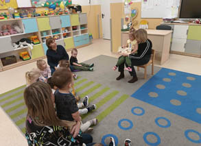 Projekt czytelniczy „Maluszek w Krainie Książek” w listopadzie