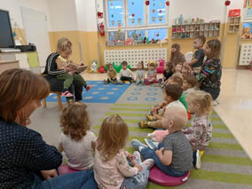 Projekt czytelniczy „Maluszek w Krainie Książek” w listopadzie