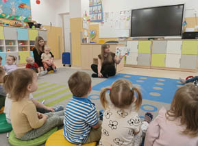 Projekt czytelniczy „Maluszek w Krainie Książek” w listopadzie