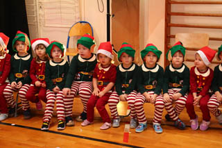 Mikołaj w Przedszkolu w grupach „Sówki”, „Żabki”