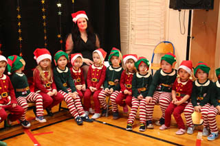 Mikołaj w Przedszkolu w grupach „Sówki”, „Żabki”